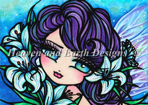Easter Lily Fairy HLD - Click Image to Close